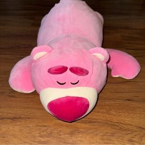 Pink Plush Bear Pillow